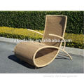 new design rattan chaise lounge